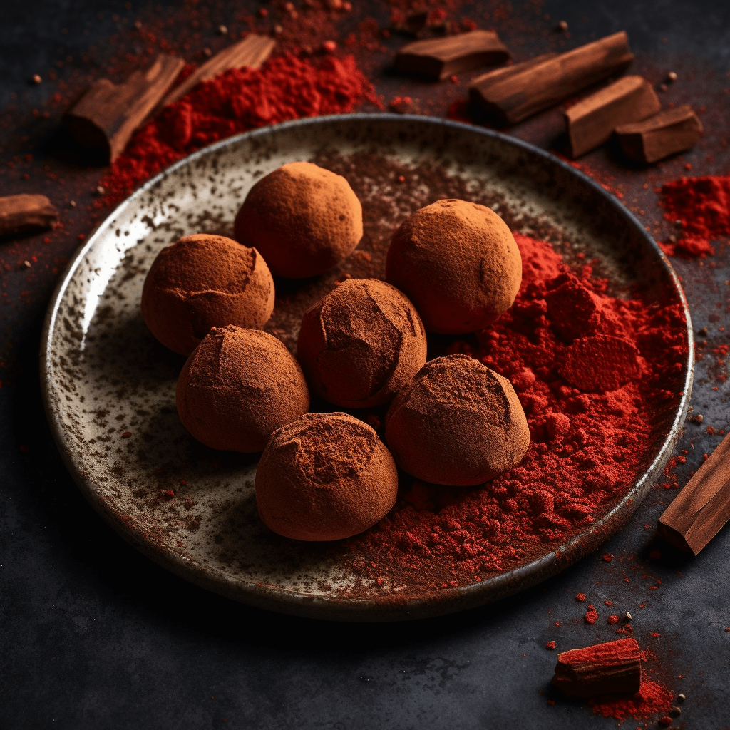 Chocolate Cayenne Pepper&nbsp;Truffles