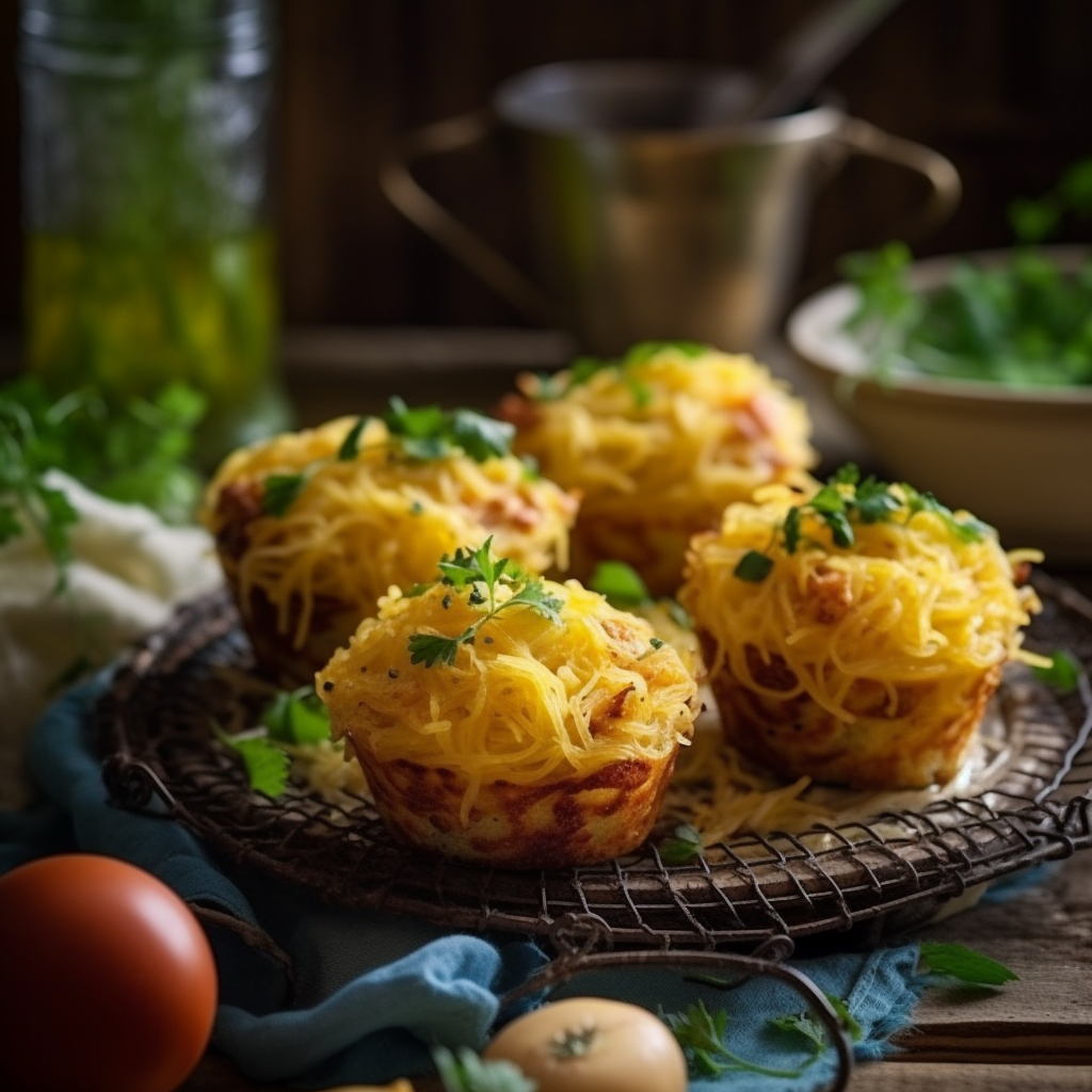 Baby’s Baked Spaghetti&nbsp;Cups