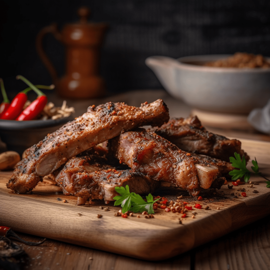 Pepper Pork Ribs